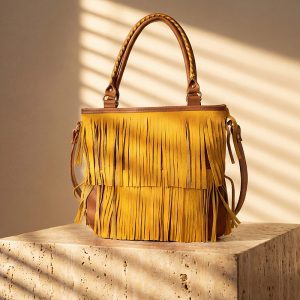 Tassle Bag - Yellow