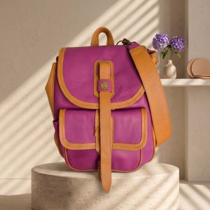 Satchell Backpack - Beige